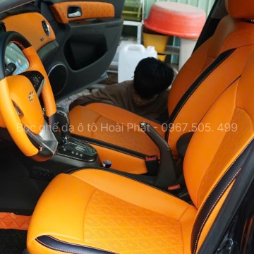 Bọc ghế da Mitsubishi Triton