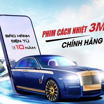 Dán Phim cách nhiệt 3M