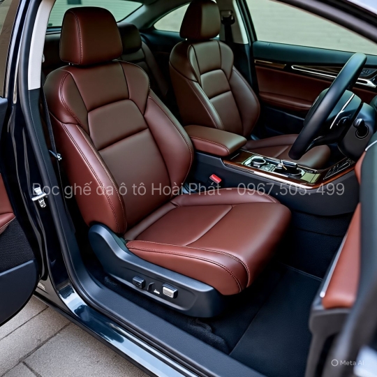 Bọc Ghế Da Nappa – Đẳng Cấp Sang Trọng Cho Nội Thất Ô Tô (Auto Hoài Phát)