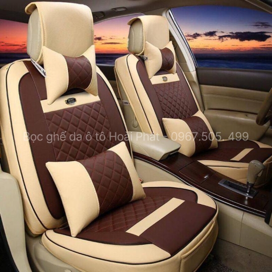 Bọc ghế tô ô chất liệu da thật