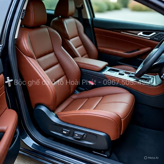 Xu Hướng Thiết Kế Ghế Da Nappa Cho Xe Sang Năm 2025 – Sang Trọng & Công Nghệ (Auto Hoài Phát)