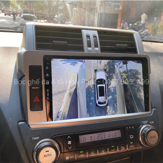Màn hình DVD Kovar tích hợp Cam 360