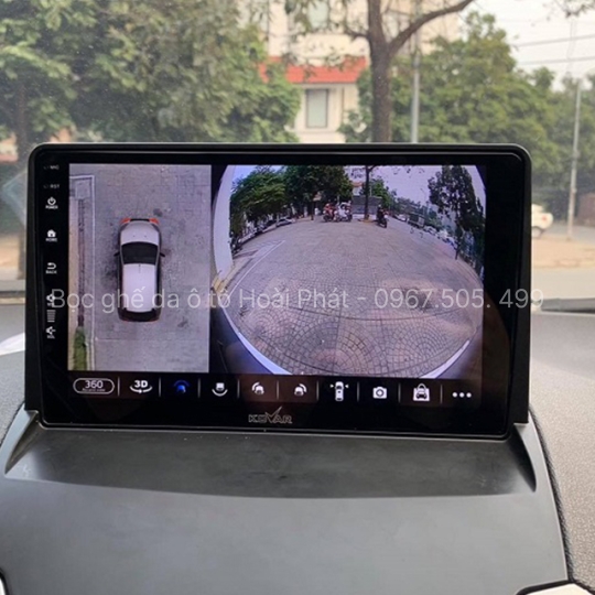 Màn hình DVD Kovar tích hợp Cam 360
