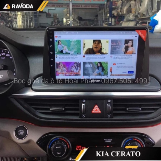 Lắp Đặt Màn Hình Android Ravoda R6