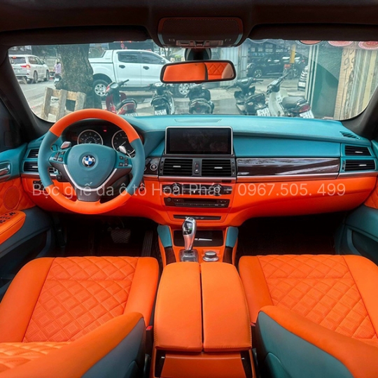 Đổi màu nội thất ô tô BMW