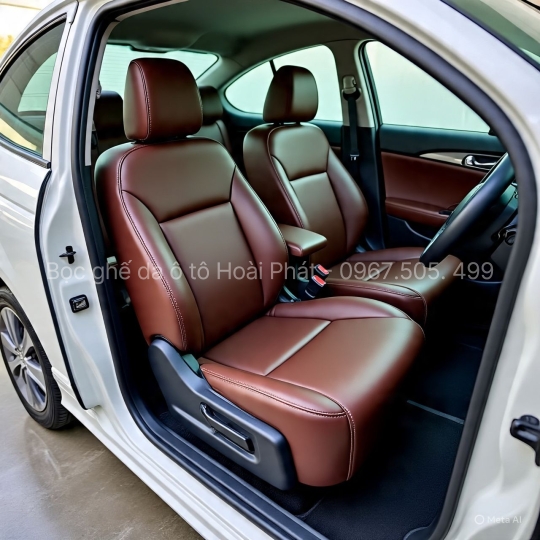 Bọc Ghế Da Honda Brio – Giải Pháp Nâng Tầm Nội Thất Xe Hơi Tại Auto Hoài Phát