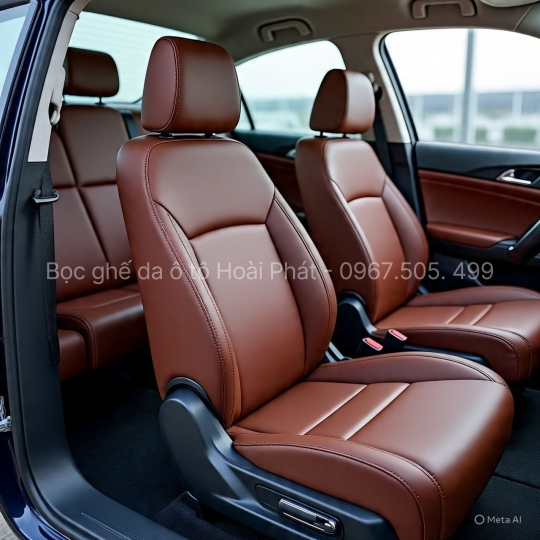 Bọc Ghế Da Innova 2015, 2018, 2023 – Nâng Tầm Nội Thất Cùng Auto Hoài Phát