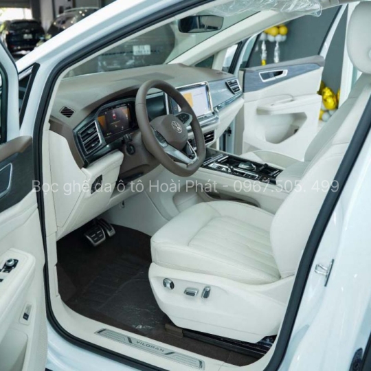 Đổi màu nội thất cho Volkswagen Viloran