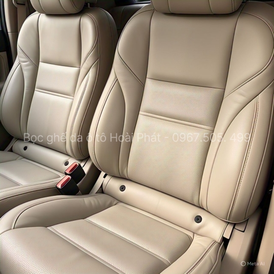 Bọc ghế da cho Toyota Camry – Nâng tầm đẳng cấp tại Auto Hoài Phát