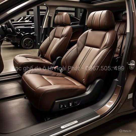Bọc ghế da cho Toyota Camry – Nâng tầm đẳng cấp tại Auto Hoài Phát