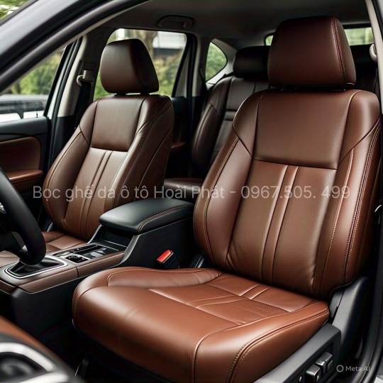 Bọc ghế da cho Toyota Raize – Giải pháp nâng cấp nội thất sang trọng tại Auto Hoài Phát