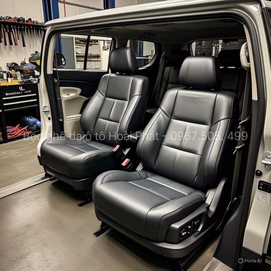 Bọc ghế da cho Toyota Raize – Giải pháp nâng cấp nội thất sang trọng tại Auto Hoài Phát