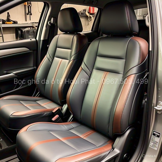 Bọc ghế da cho Toyota Raize – Giải pháp nâng cấp nội thất sang trọng tại Auto Hoài Phát