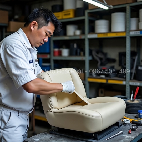 Bọc Ghế Da Nappa – Đẳng Cấp Sang Trọng Cho Nội Thất Ô Tô (Auto Hoài Phát)