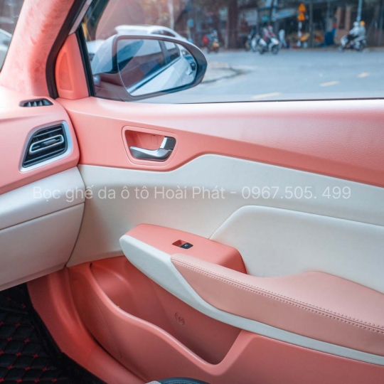 Đổi màu nội thất cho Hyundai Accent
