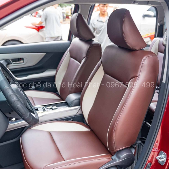 Bọc ghế da cho Toyota Veloz – Tăng tiện nghi, nâng tầm phong cách cùng Auto Hoài Phát