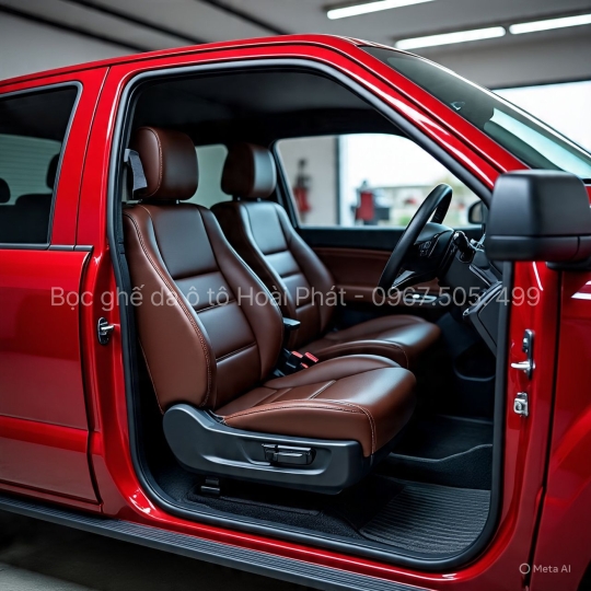 Bọc Ghế Da Cho Các Dòng Bán Tải: Ford Ranger, Toyota Hilux, Mitsubishi Triton – Auto Hoài Phát