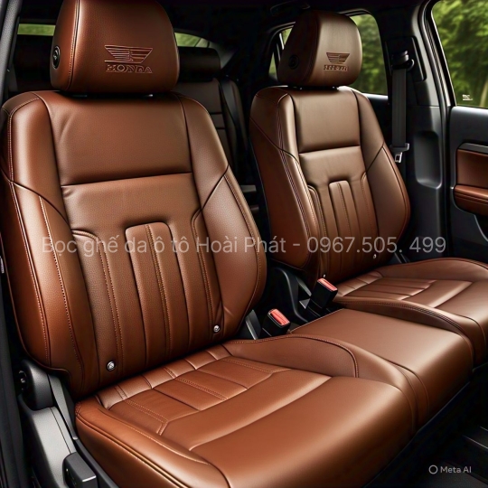 Bọc Ghế Da Cho Honda BR-V – Tăng Đẳng Cấp, Tối Ưu Trải Nghiệm Cùng Auto Hoài Phát