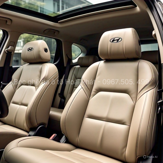 Bọc Ghế Da Hyundai Tucson – Tăng Đẳng Cấp Nội Thất Tại Auto Hoài Phát
