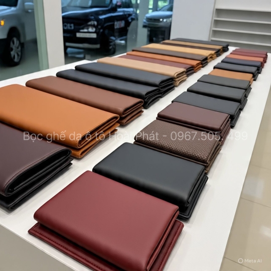 Địa chỉ bọc ghế da xe hơi cao cấp tại Sài Gòn