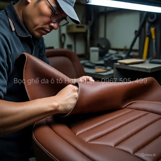 Bọc Ghế Da Nappa Cho Các Dòng Xe Sang Mercedes, BMW, Lexus – Đẳng Cấp Hoàn Hảo (Auto Hoài Phát)