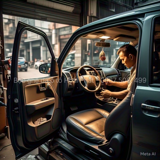 Bọc ghế da Mitsubishi Triton