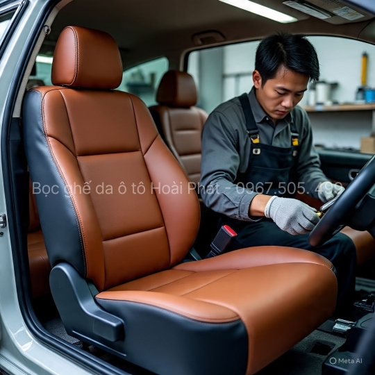Bọc Ghế Da Hyundai Accent – Nâng Tầm Nội Thất Xe Cùng Auto Hoài Phát