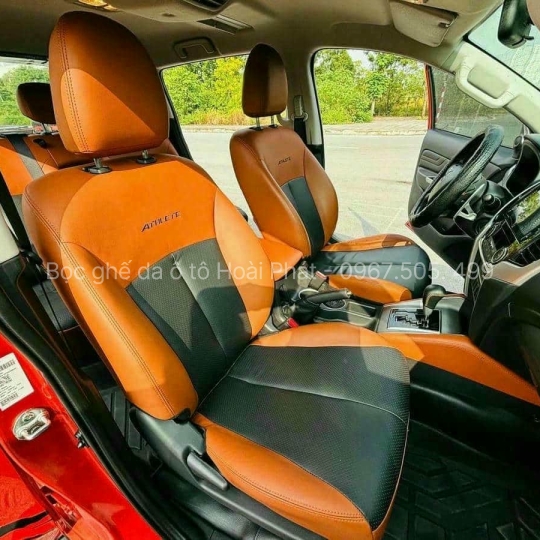Bọc ghế da Mitsubishi Triton
