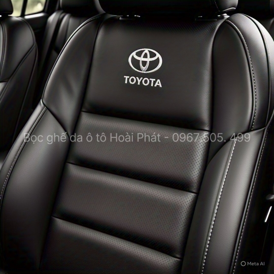 Bọc Ghế Da Ô Tô Toyota Corolla Altis – Sang Trọng Hơn, Bền Bỉ Hơn